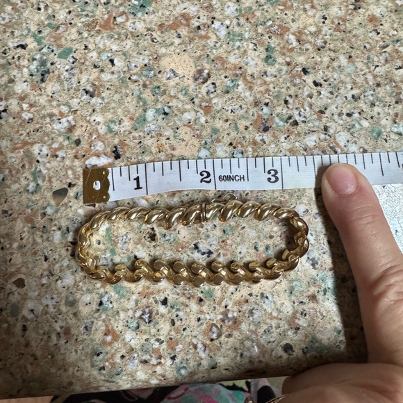 San Marco 10k gold 10 grams bracelet 7+ inches - Picture 7 of 11
